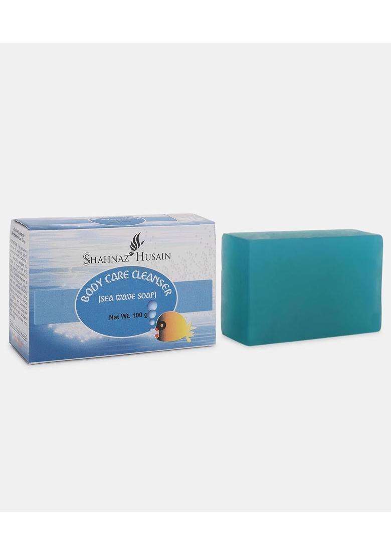Shahnaz Herbals Oxygen Sea Wave Soap Body Cleanser 100g - Indya