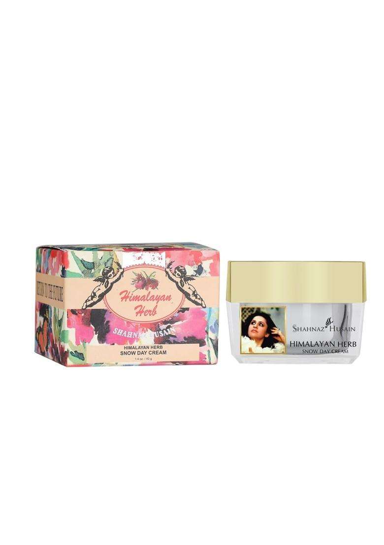 Shahnaz Herbals Himalayan Herb Snow Day Cream Plus 40g - Indya