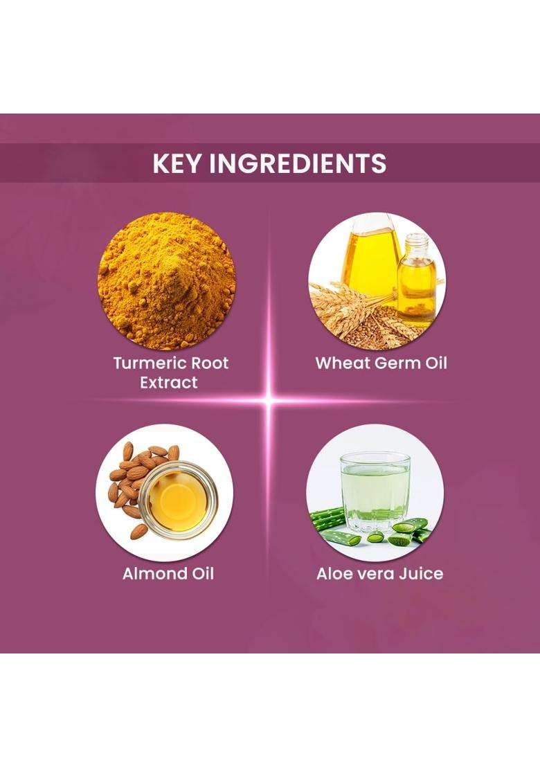 Shahnaz Herbals 5 Step Facial Kit for Glowing & Rejuvenated Skin, Herbal Skincare Treatment, 50g (50 g, Flower Power Skin Care KIT) - Indya
