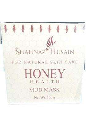 Shahnaz Herbals Honey Health Ayurvedic Mud Mask, Gold, 100g | Authentic Traditional Formula