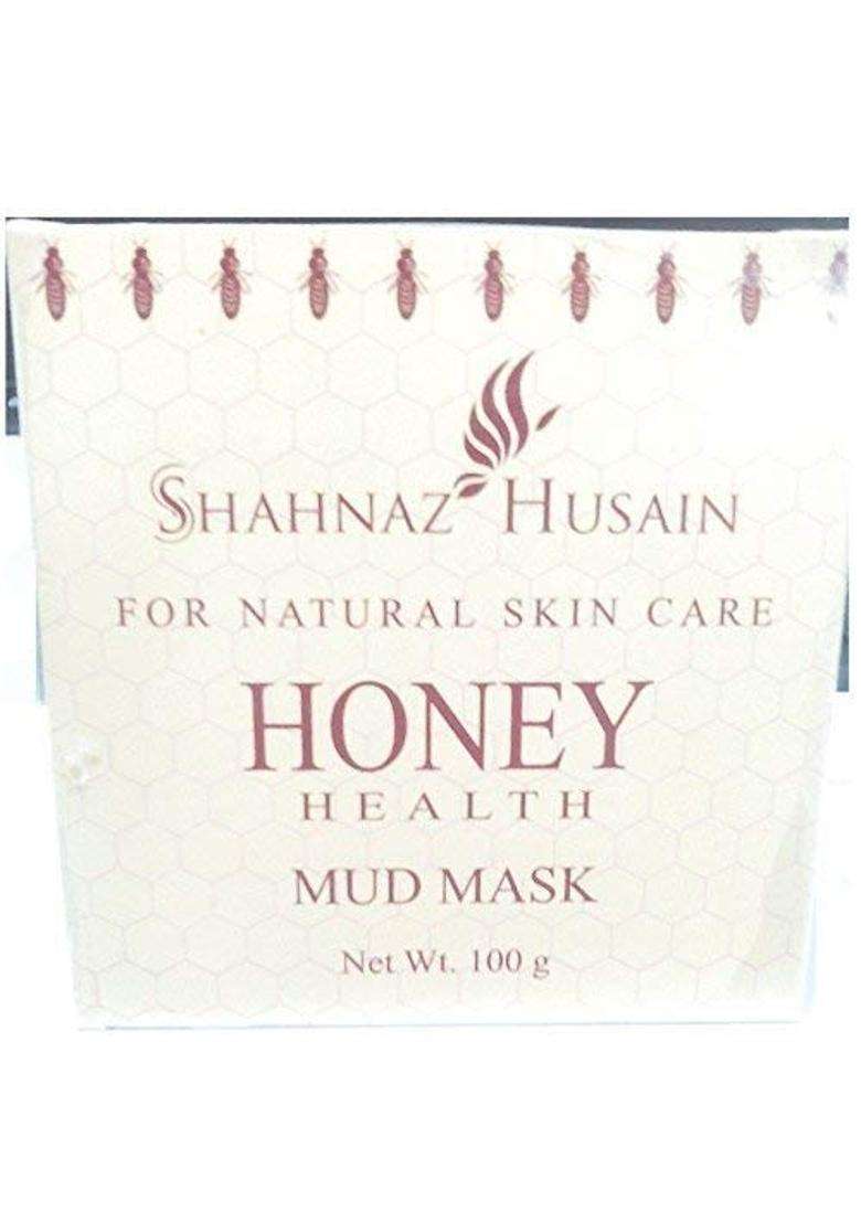 Shahnaz Herbals Honey Health Ayurvedic Mud Mask, Gold, 100g | Authentic Traditional Formula - Indya