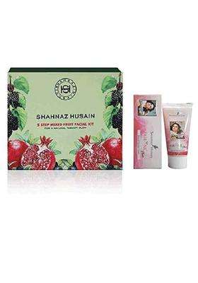 Shahnaz Herbals 5 Step Mixed Fruit Facial KIT With Fairone Natural Fairness Cream