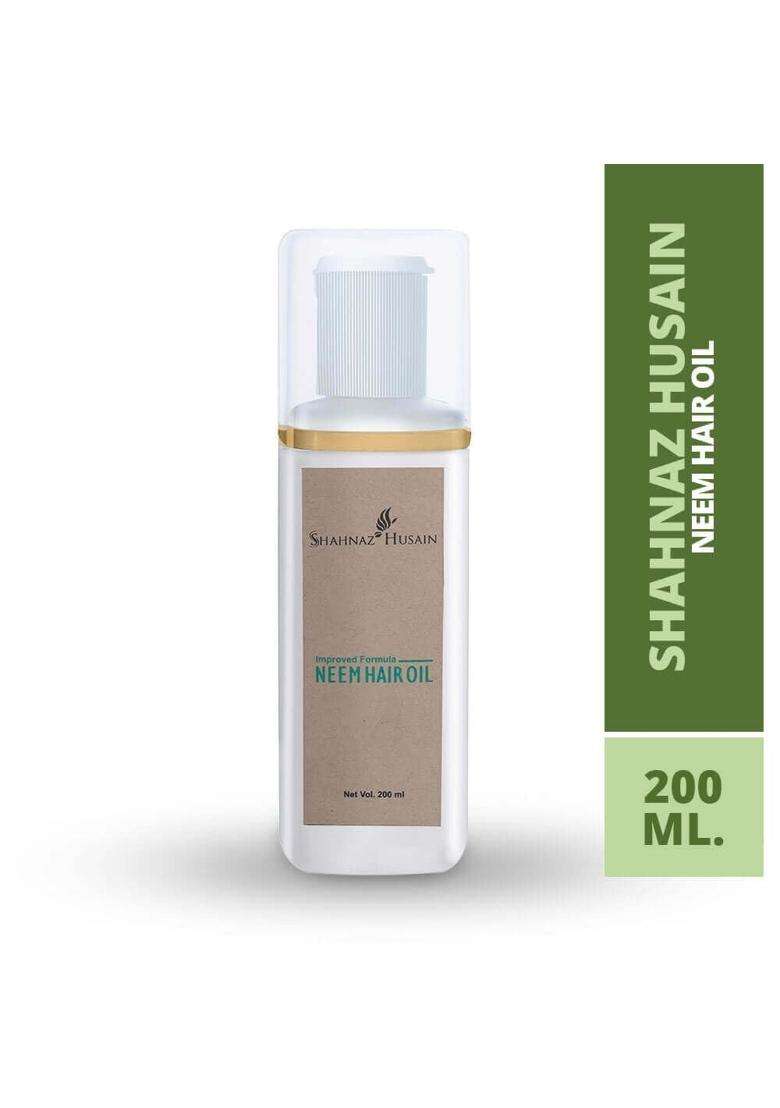 Shahnaz Herbals Vedic Solutions Neem Hair Oil, 200 ml - Indya