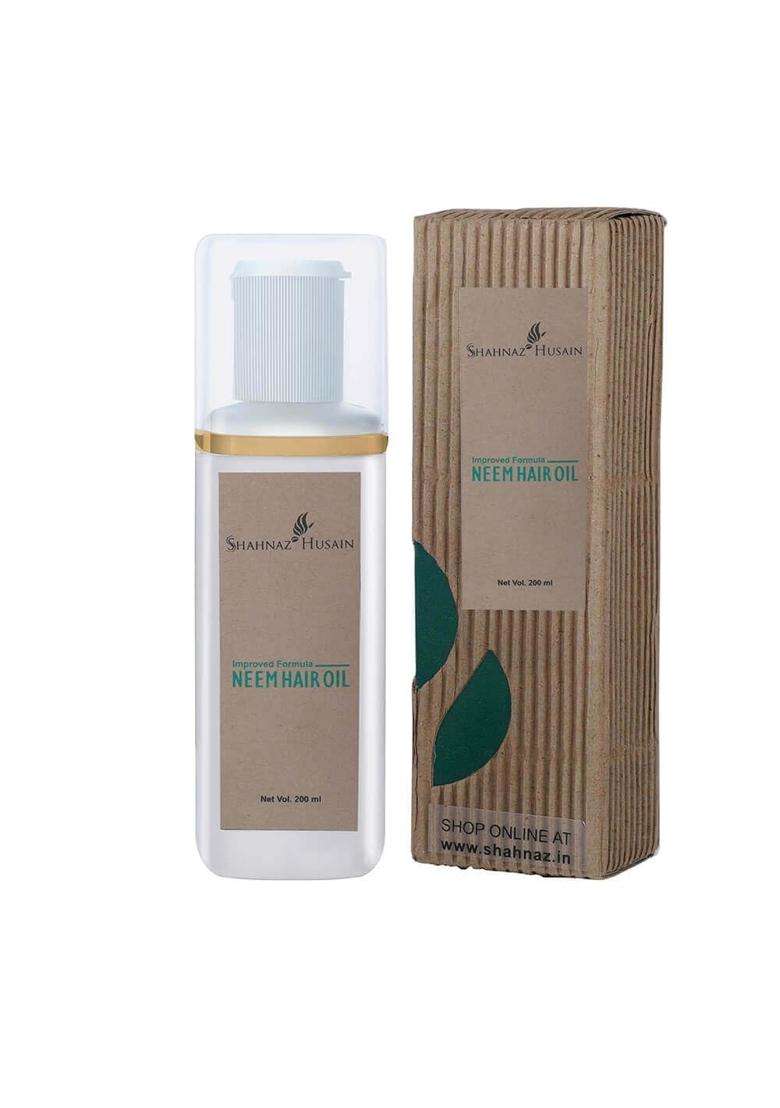 Shahnaz Herbals Vedic Solutions Neem Hair Oil, 200 ml - Indya