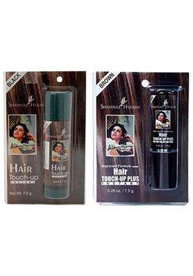 Shahnaz Herbals Hair Touch-Up Plus 7.5 g (Pack of 2) | Black