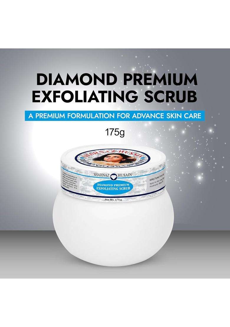 Shahnaz Herbals Diamond Premium Exfoliating Scrub 175g - Indya