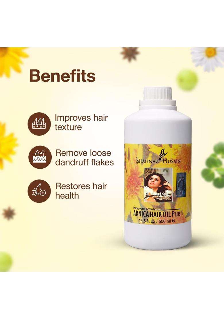 Shahnaz Herbals Arnica Hair Oil 500 ml - Indya