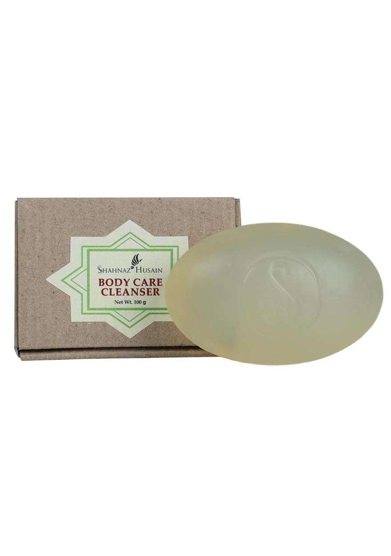 Shahnaz Herbals Vedic Solutions Almond Body Care Cleanser, 100g - Indya