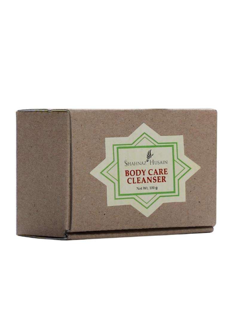 Shahnaz Herbals Vedic Solutions Almond Body Care Cleanser, 100g - Indya
