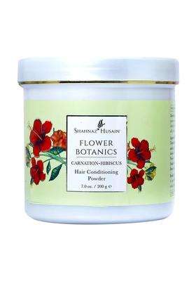 Shahnaz Herbals Flower Botanics Carnation- Hibiscus Hair Powder 200g