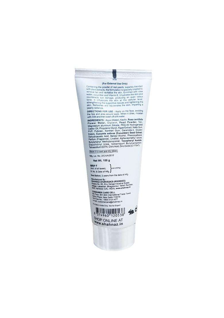 Shahnaz Herbals Pearl Mask, Cream, 100 g - Indya