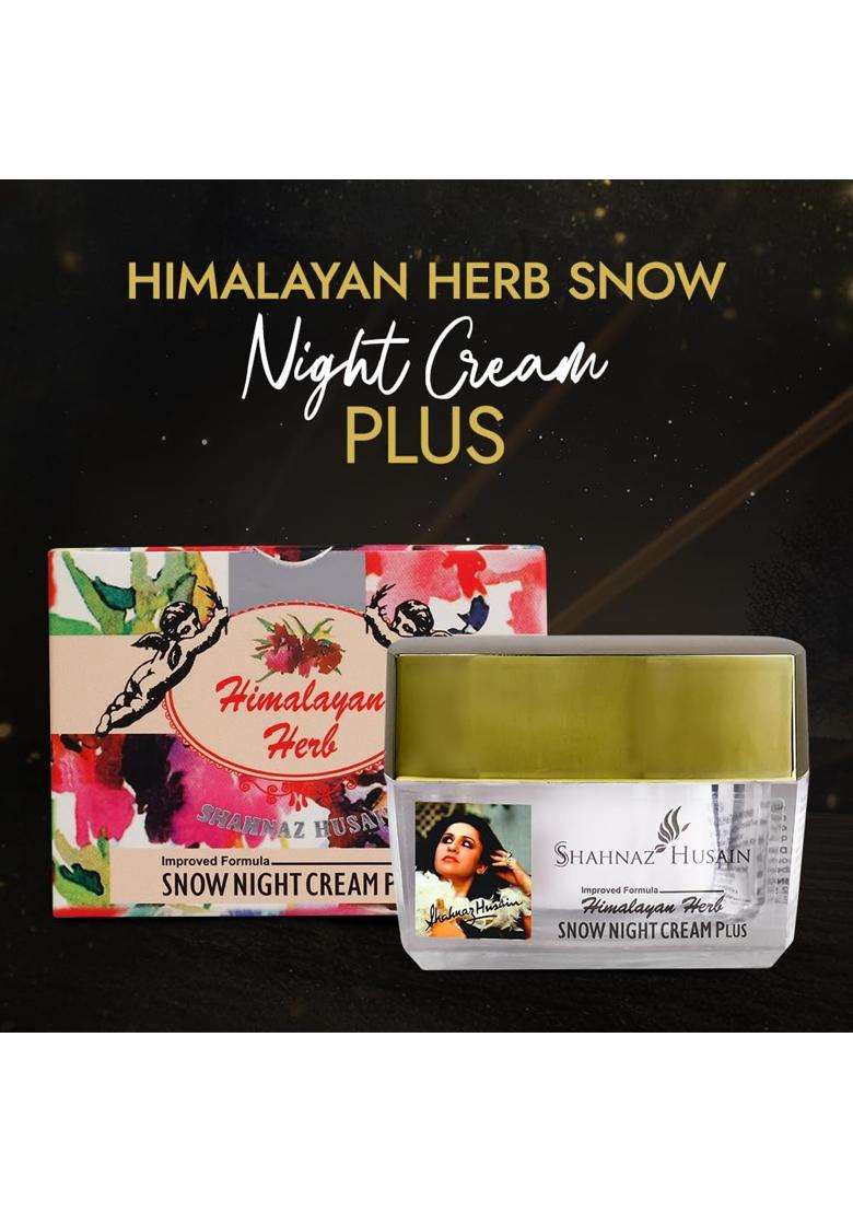 Shahnaz Herbals himalayan herb snow night cream 40 g - Indya