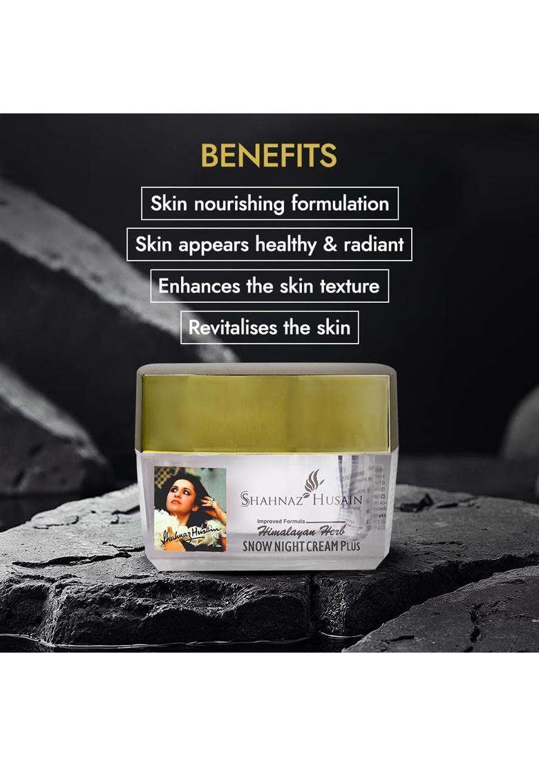 Shahnaz Herbals himalayan herb snow night cream 40 g - Indya