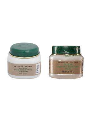 Shahnaz Herbals Neem facial kit (1 Neem Nourishing Cream Plus 40 g & 1 Rejuvenating Skin Balm Plus 100 g) (Pack of 2)