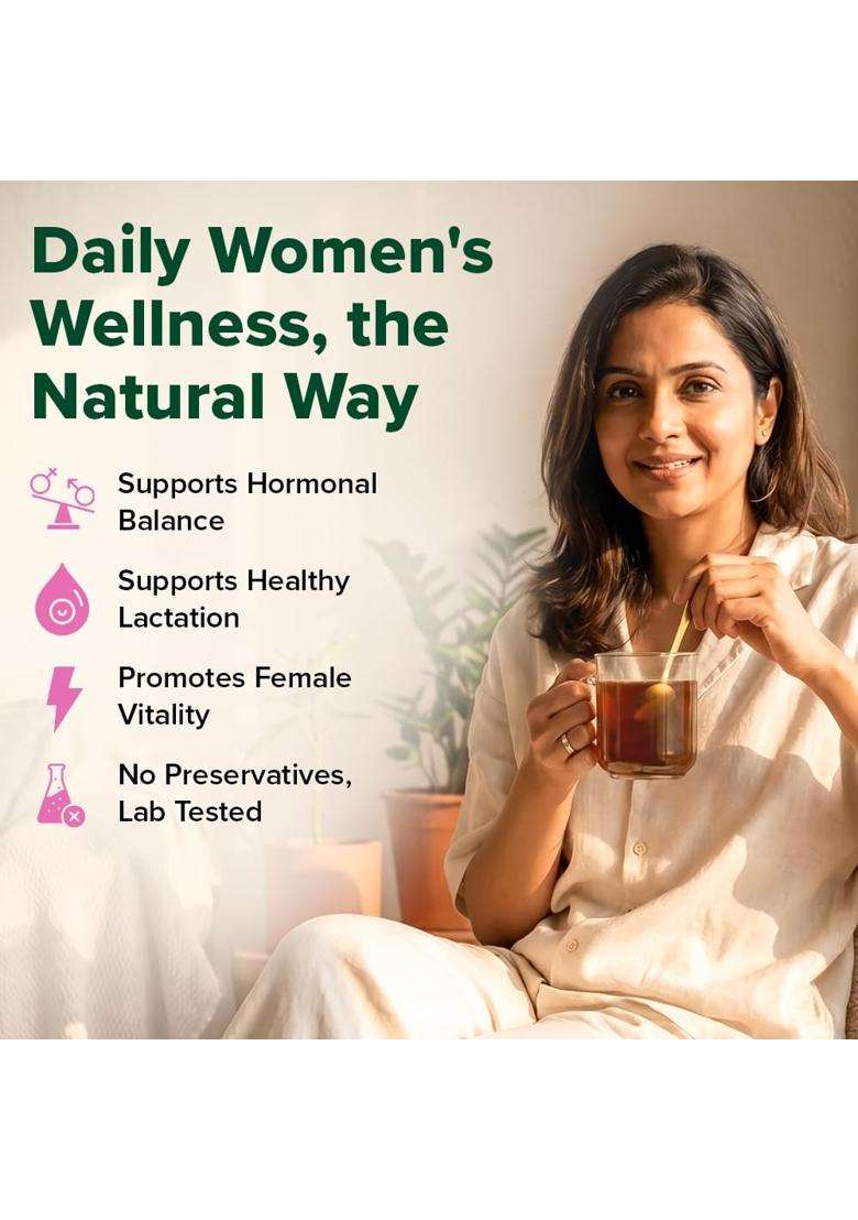 Vahdam Shatavari Powder 100g | Natural Herbal Care | Pure Shatavari Root Powder | Lactation & Hormonal Balance Support | Reproductive Wellness | Vegan - Indya