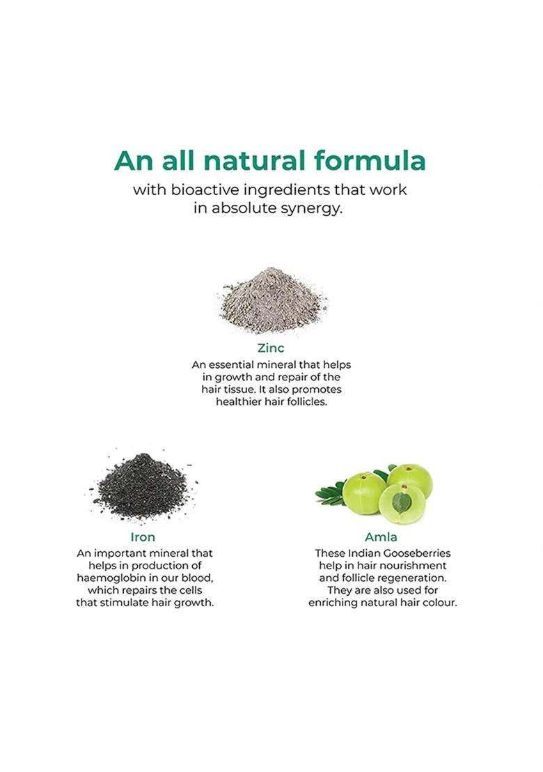 Wellbeing Nutrition Melts Hair Fall Control | Clinically Proven Keranat, Zinc, Biotin - Indya