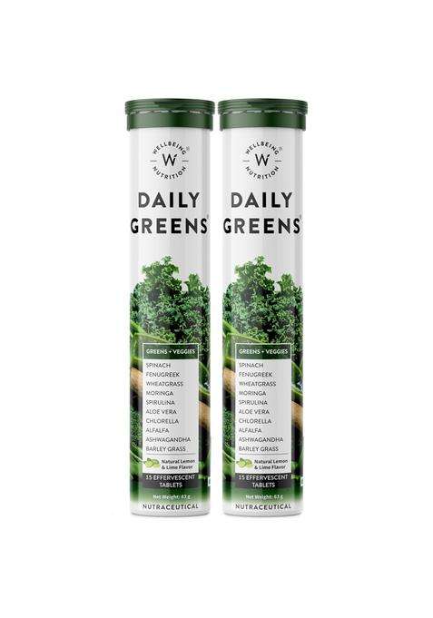 Wellbeing Nutrition Daily Greens (Pack of 2)