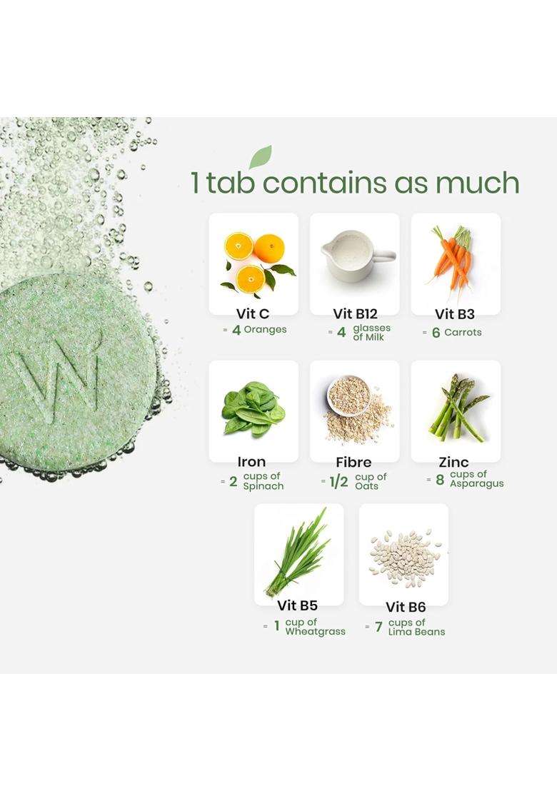 Wellbeing Nutrition Daily Greens (Pack of 4) - Indya