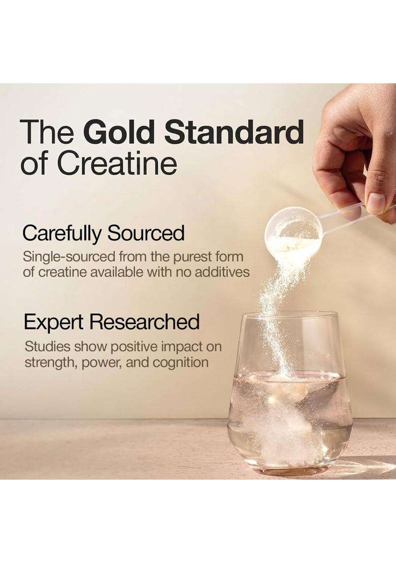 Wellbeing Nutrition Creatine Monohydrate Pure Micronised Powder 100g | Rapid Absorption | Enhanced Muscle Strength, Performance, Recovery & Cognition - Indya