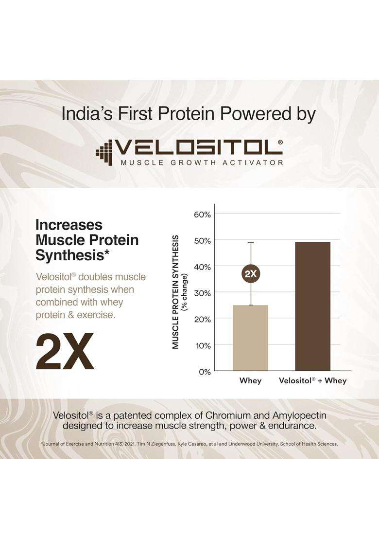 Wellbeing Nutrition Clean Whey Protein Isolate & Concentrate Swiss Chocolate 24g - Indya