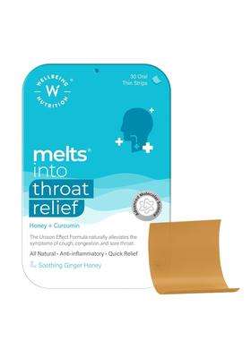Wellbeing Nutrition Melts Instant Throat Relief