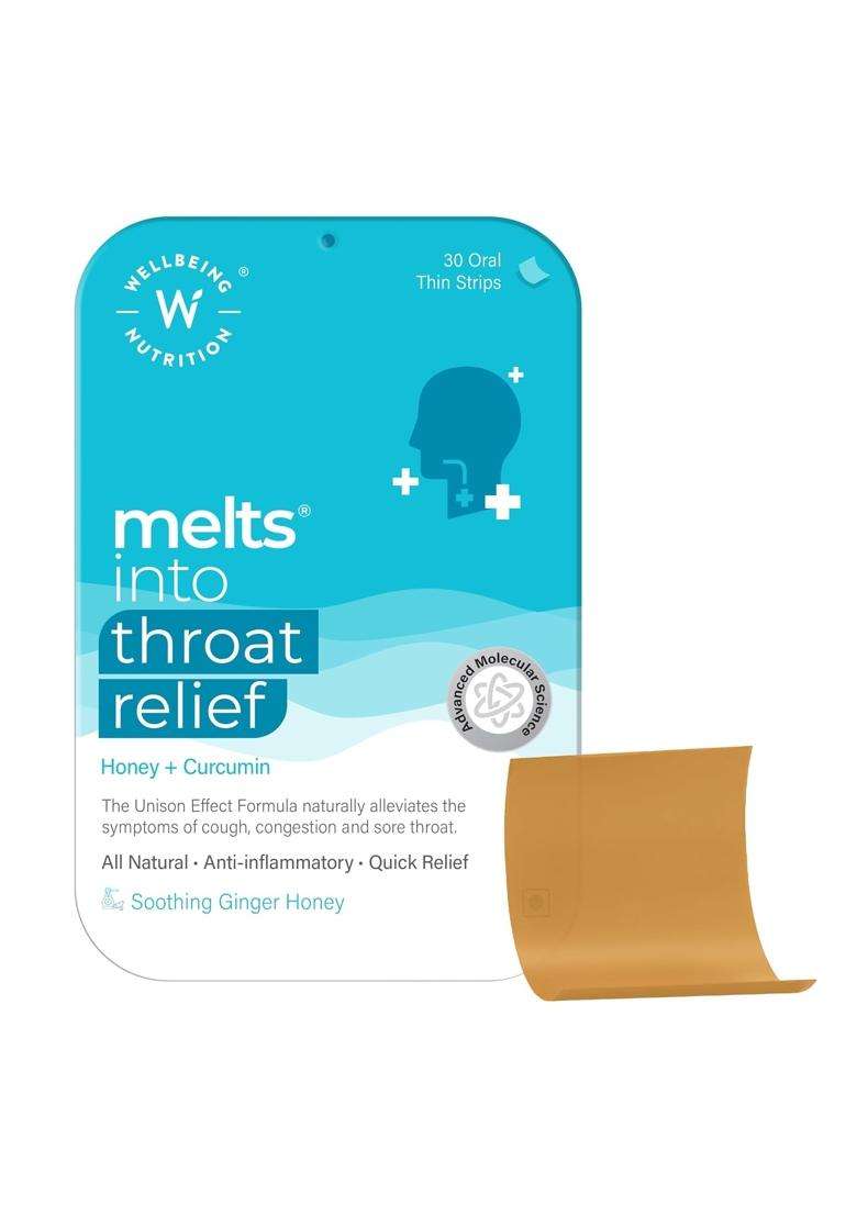 Wellbeing Nutrition Melts Instant Throat Relief - Indya