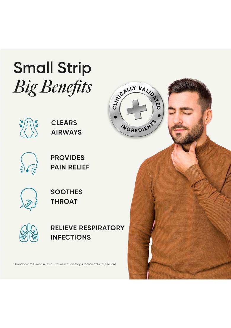 Wellbeing Nutrition Melts Instant Throat Relief - Indya