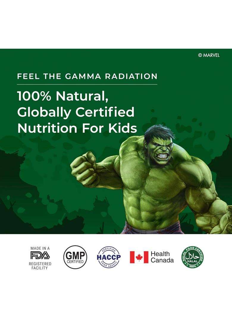 Wellbeing Nutrition Marvel Melts Vegan Omega 3 EPA & DHA for Kids | Lutein, Vitamin E | Supports Brain Development, Concentration, Eye & Heart Health - Indya