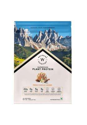 Wellbeing Nutrition Organic Vegan Plant Protein Isolate 22g | 22g Protein, 5g Bcaa, 3B CFU Probiotics, Digestive Enzyme, 3g Fiber, Alkalizing Green