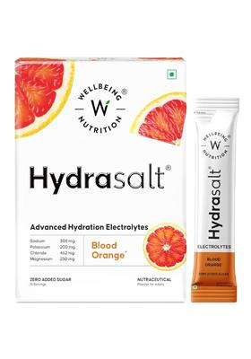 Wellbeing Nutrition HydraSalt Electrolyte Drink with Zero Added Sugar 90g (Pack of 15)