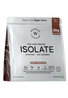 Wellbeing Nutrition Clean Whey Protein Isolate 2kg Dark Chocolate