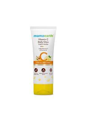 Mamaearth Vitamin C Face Wash with Vitamin C and Turmeric for Skin Illumination 100 ml | Brightens skin | Evens Tone | Makes skin Glow