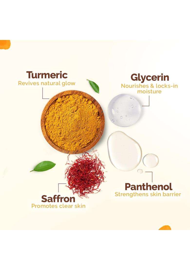 Mamaearth Ubtan Detan Face Pack with Turmeric & Saffron for Normal to Oily Skin 200 g | Natural, DIY-like Texture | Instantly Reduces Tan, Adds Glow - Indya