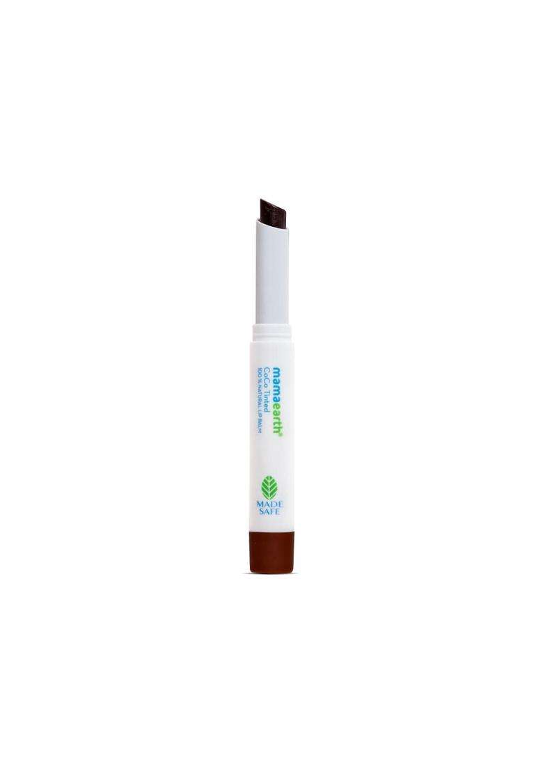 Mamaearth CoCo Tinted 100% Natural Lip Balm for women, with Cocoa and Vitamin E 2 g - Indya
