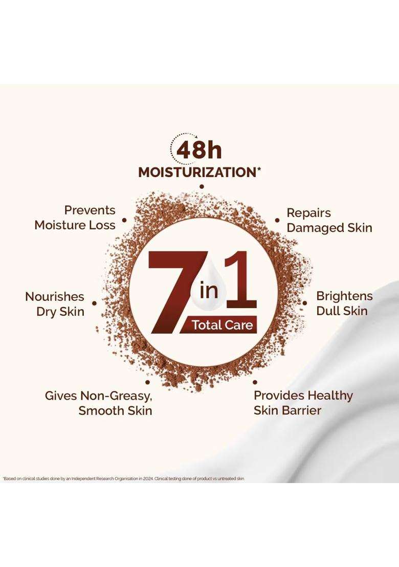 Mamaearth Cocoa Rich Moisturizing Body Lotion with Cocoa Butter & VitaminE for Deep 48H Moisturization 400 ml For Very Dry Skin | 100% Natural Butter - Indya