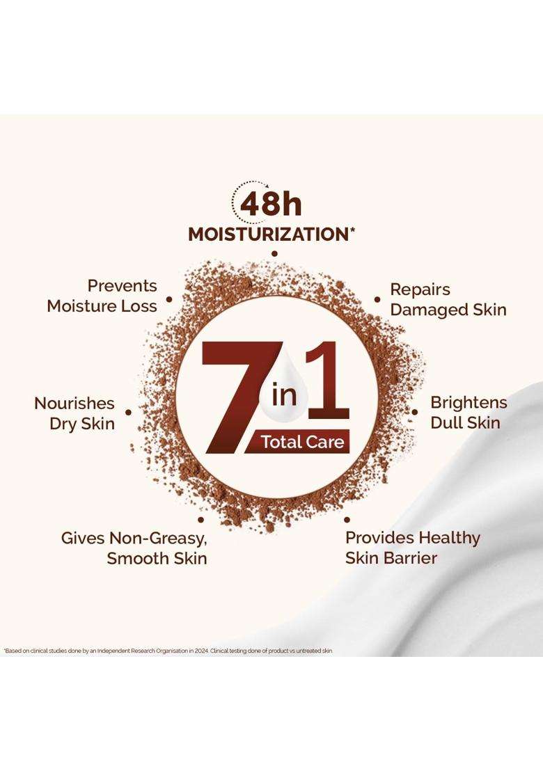 Mamaearth Cocoa Rich Moisturizing Body Lotion with Cocoa Butter & VitaminE for Deep 48H Moisturization 600 ml For Very Dry Skin | 100% Natural Butter - Indya
