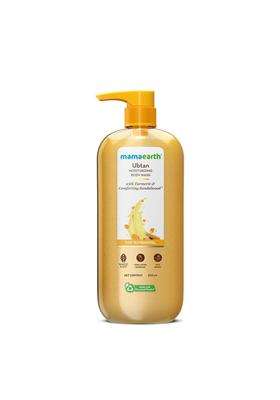 Mamaearth Ubtan Moisturizing Body Wash with Turmeric & Comforting Sandalwood Scent for Tan Removal 500 ml | Intensely Moisturizes | Mild Exfoliation