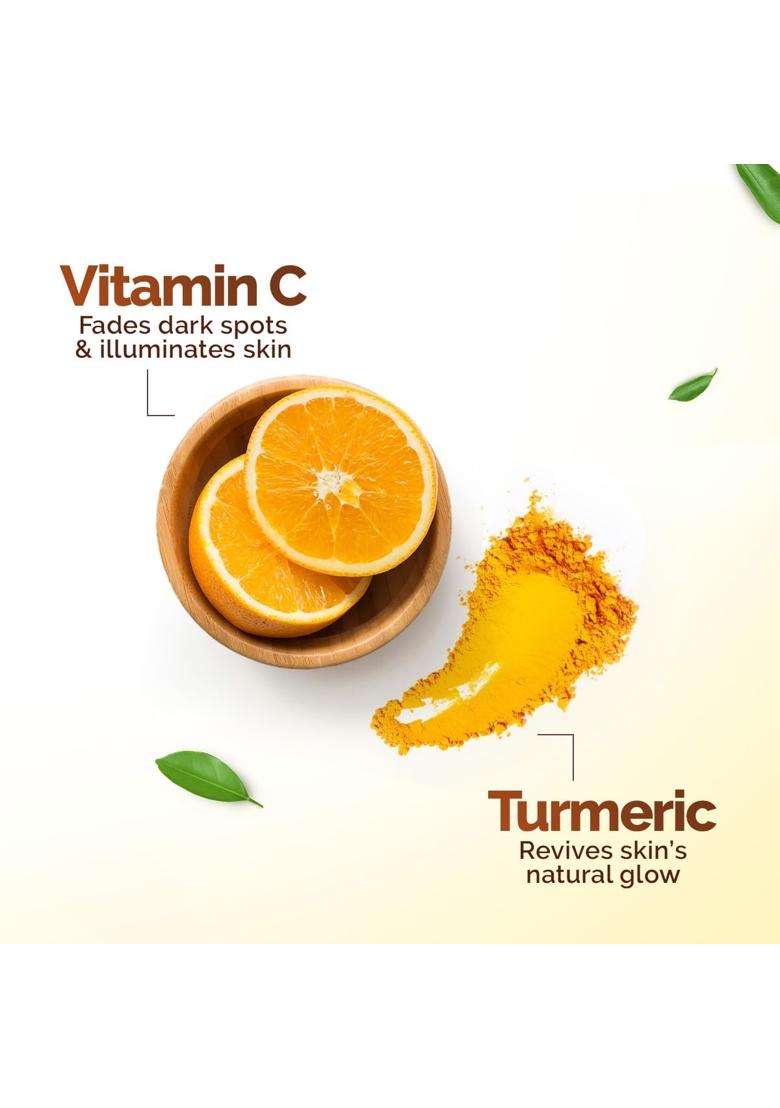 Mamaearth Vitamin C Daily Glow Sunscreen with Vitamin C & Turmeric 50 g | For Sun Protection, Tan Protection & Glow | SPF 50 & PA++++ Protection - Indya