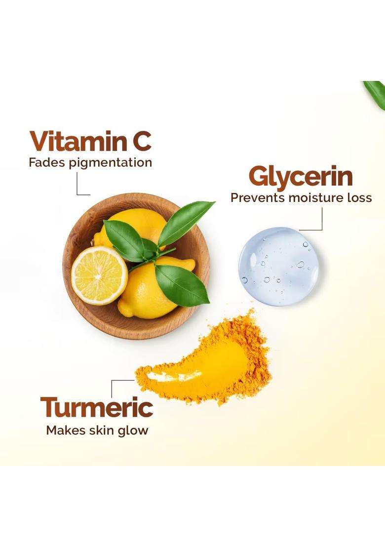 Mamaearth Vitamin C Daily Glow Light Moisturizing Cream with Turmeric & Vitamin C for Skin Brightening 50 g | 24 Hrs Long-lasting Moisturization - Indya