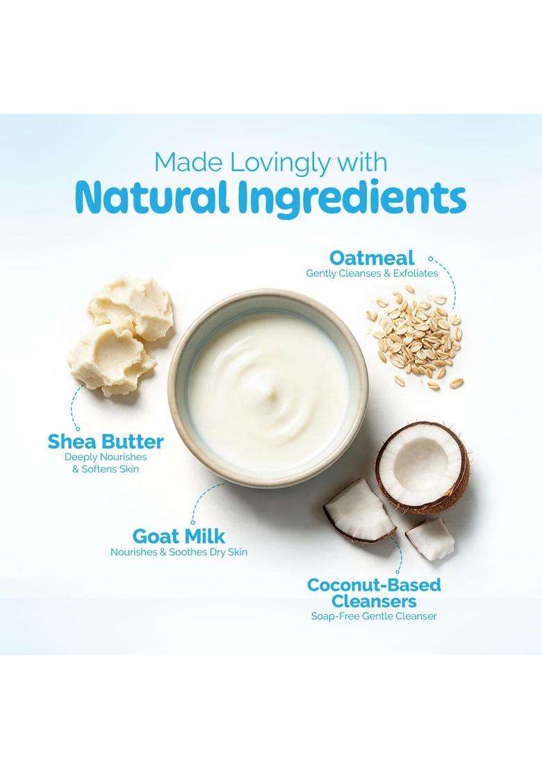 Mamaearth Moisturizing Bathing Bar For Babies 75 g x 2 | Infused with Goat Milk, Oatmeal and Shea Butter - Indya