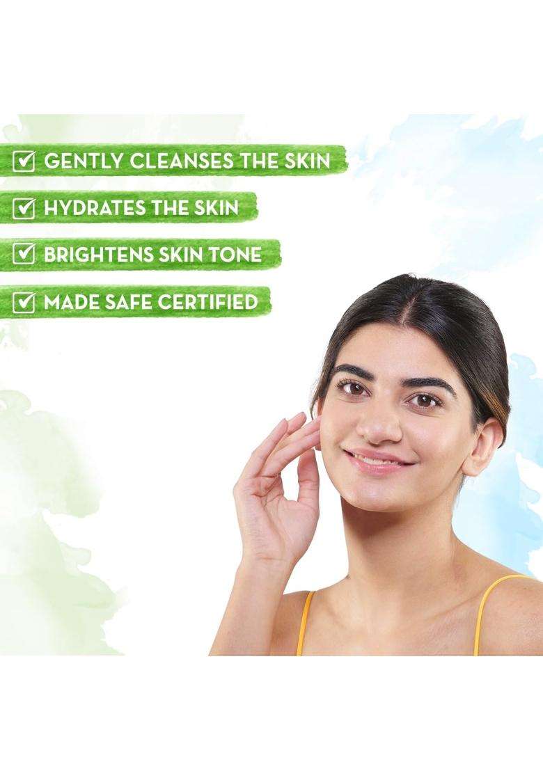 Mamaearth Rice Face Wash With Rice Water & Niacinamide for Glass Skin 50 ml x 2 - Indya