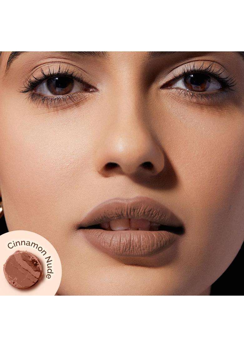 Mamaearth Moisture Matte Longstay Mini Lipstick with Avocado Oil & Vitamin E for 12 Hour Long Stay-04 Cinnamon Nude 0.7 g - Indya