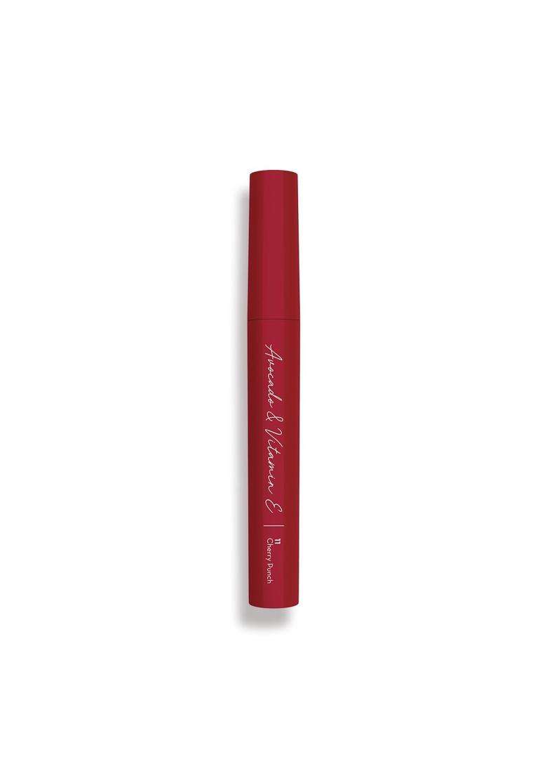Mamaearth Moisture Matte Longstay Lipstick With Avocado Oil & Vitamin E For 12 Hour Long Stay 11 Cherry Punch -2 g - Indya
