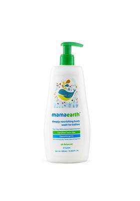 Mamaearth Deeply Nourishing Body Wash For Babies 400 ml | pH5.5 | Infused with Coconut Oil, Orange Essential Oil & Aloe Vera Extract