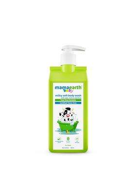 Mamaearth Milky Soft Body Wash for Babies with Oats, Milk and Calendula (400 ml)