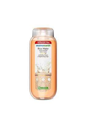 Mamaearth Rice Water Moisturizing Body Wash with Rice Water & Hydrating Lily Scent for Dewy Glass Skin 275 ml | Intensely Moisturizes | Gentle