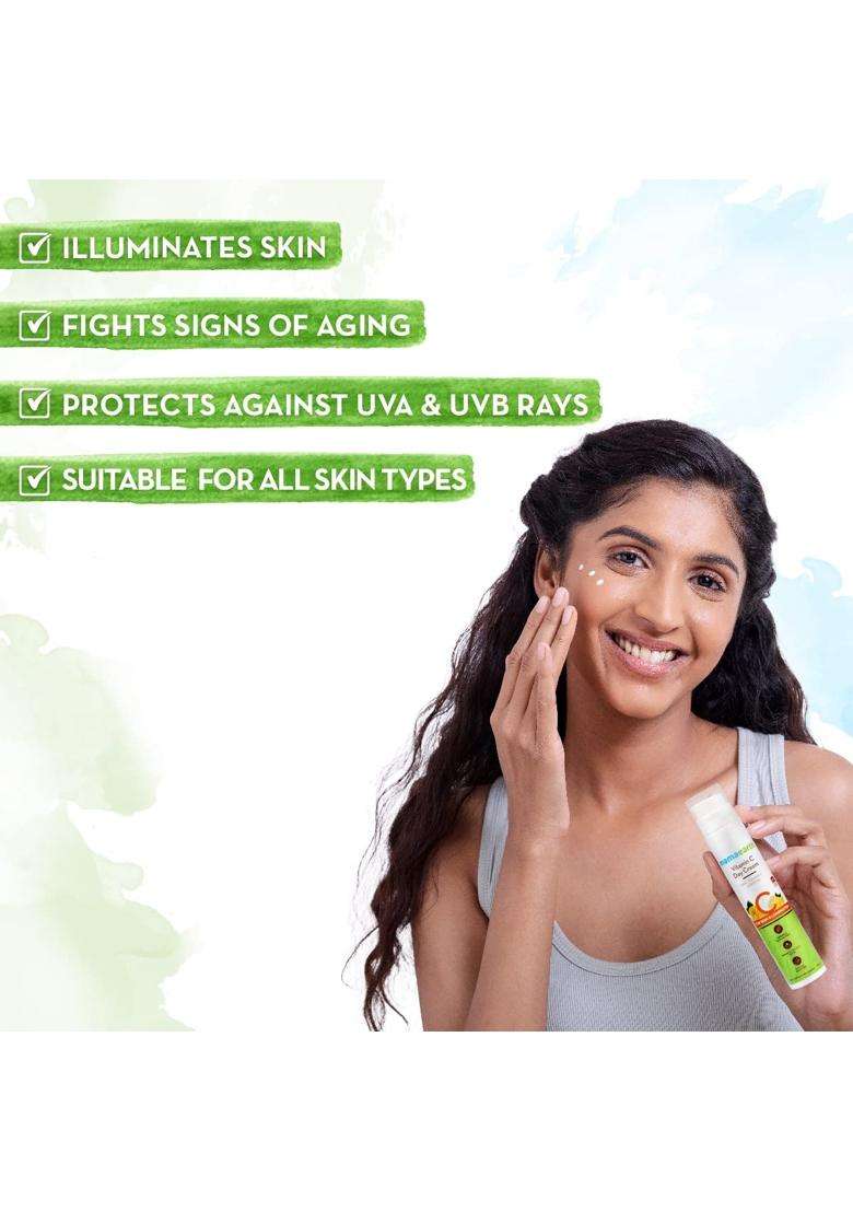 Mamaearth Vitamin C Day Cream For Face, with Vitamin C & SPF 20, for Skin Illumination 50g - Indya