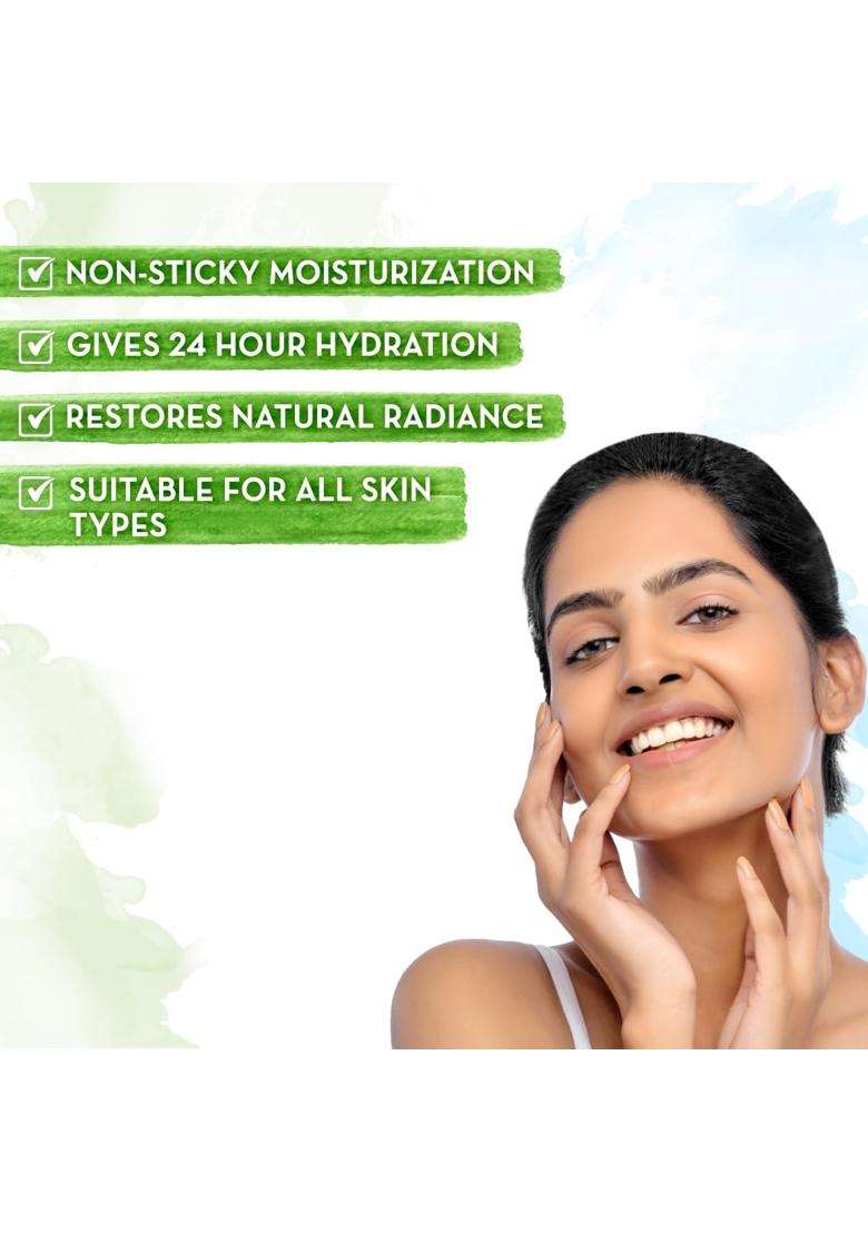 Mamaearth Vitamin C Oil-Free Moisturizer For Face with Vitamin C and Gotu Kola for Skin Illumination -50g | Non-Sticky | Restores Radiance - Indya