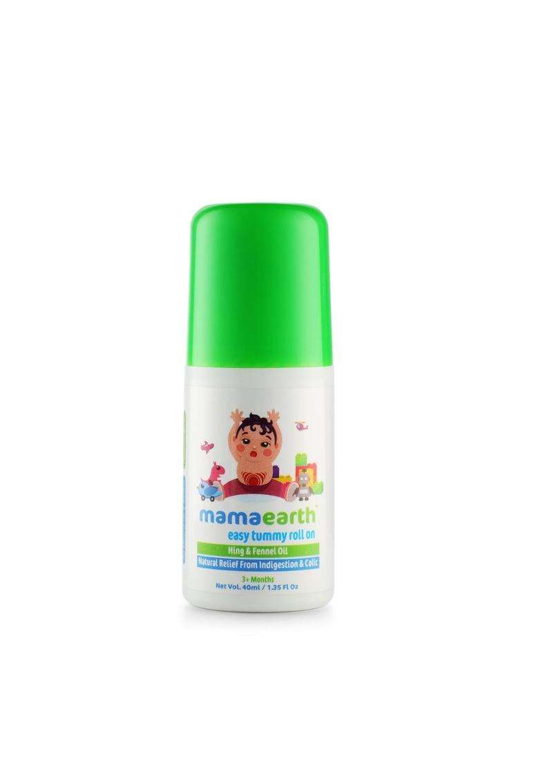 Mamaearth Easy Tummy Roll On for Colic & Gas Relief with Hing & Fennel Oil 40 ml (For external use) - Indya