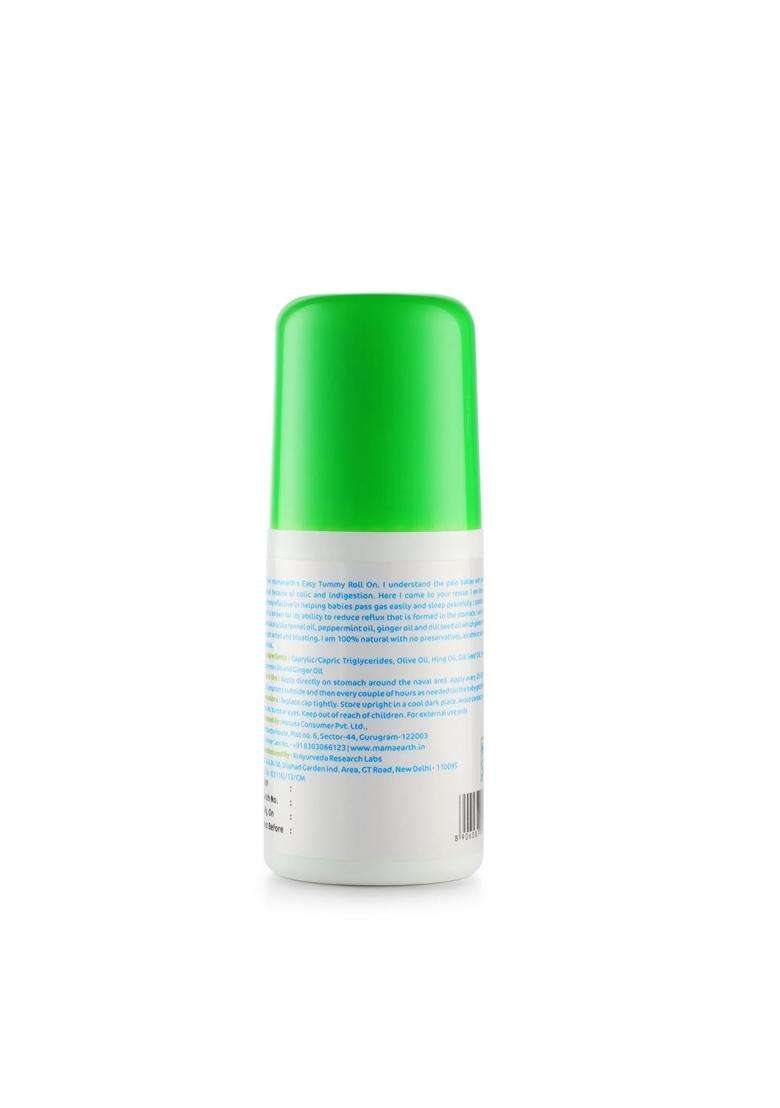 Mamaearth Easy Tummy Roll On for Colic & Gas Relief with Hing & Fennel Oil 40 ml (For external use) - Indya